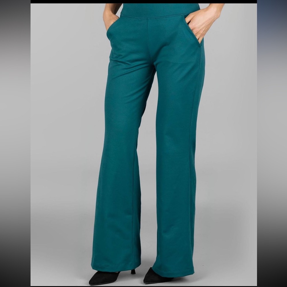 NEW KiraGrace Perfect Flare Pant teal